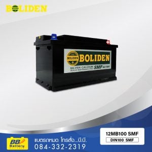 แบตเตอรี่รถยนต์ BOLIDEN 12MB100 SMF