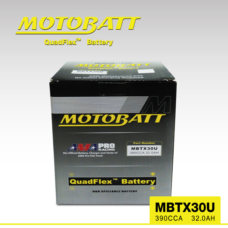 แบตเตอรี่มอเตอร์ไซค์ MotorBatt MBTX30U
