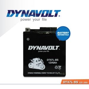 แบตเตอรี่มอเตอร์ไซค์ DYNAVOTL DTX7L-BS