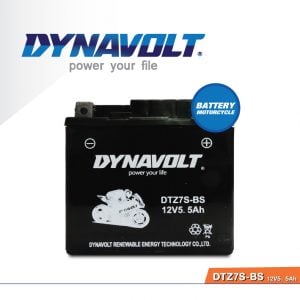 แบตเตอรี่มอเตอร์ไซค์ DYNAVOLT DTZ7S-BS