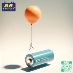 แบตเตอรี่ LFP หรือ LiFePO4 มีน้ำหนักเบากว่าแบตเตอรี่ตะกั่วกรด